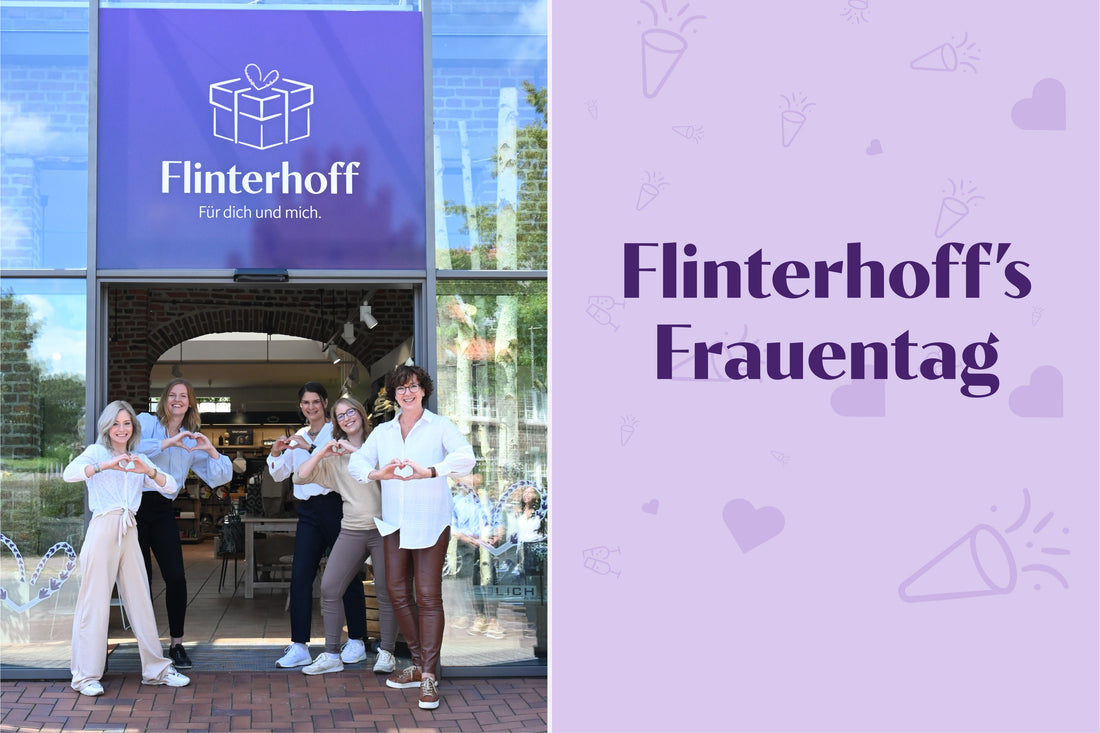 Werbebanner für Flinterhoff's Frauentag am 18.03.2023 | Flinterhoff - Für dich und mich
