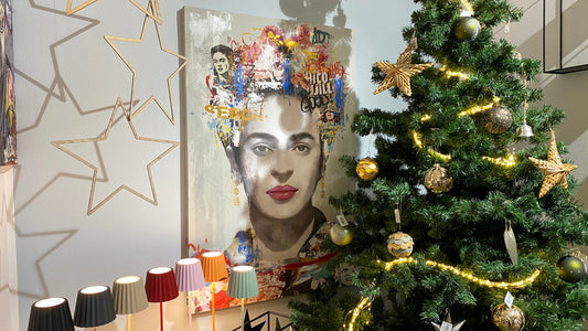 Acrylkunstwerk Frida Kahlo