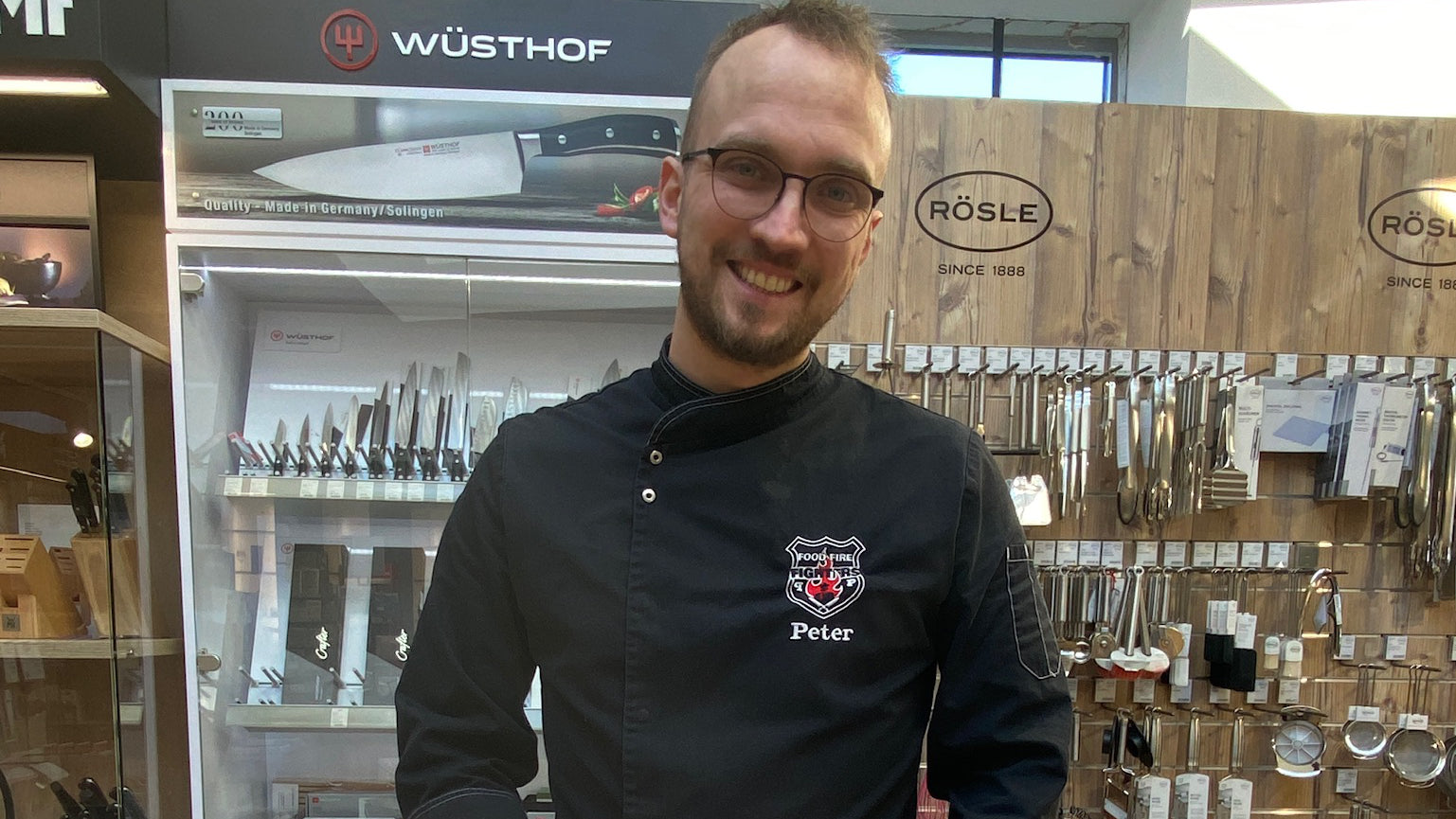 Video laden: Interview mit Profikoch Peter Kersten über Küchenmesser