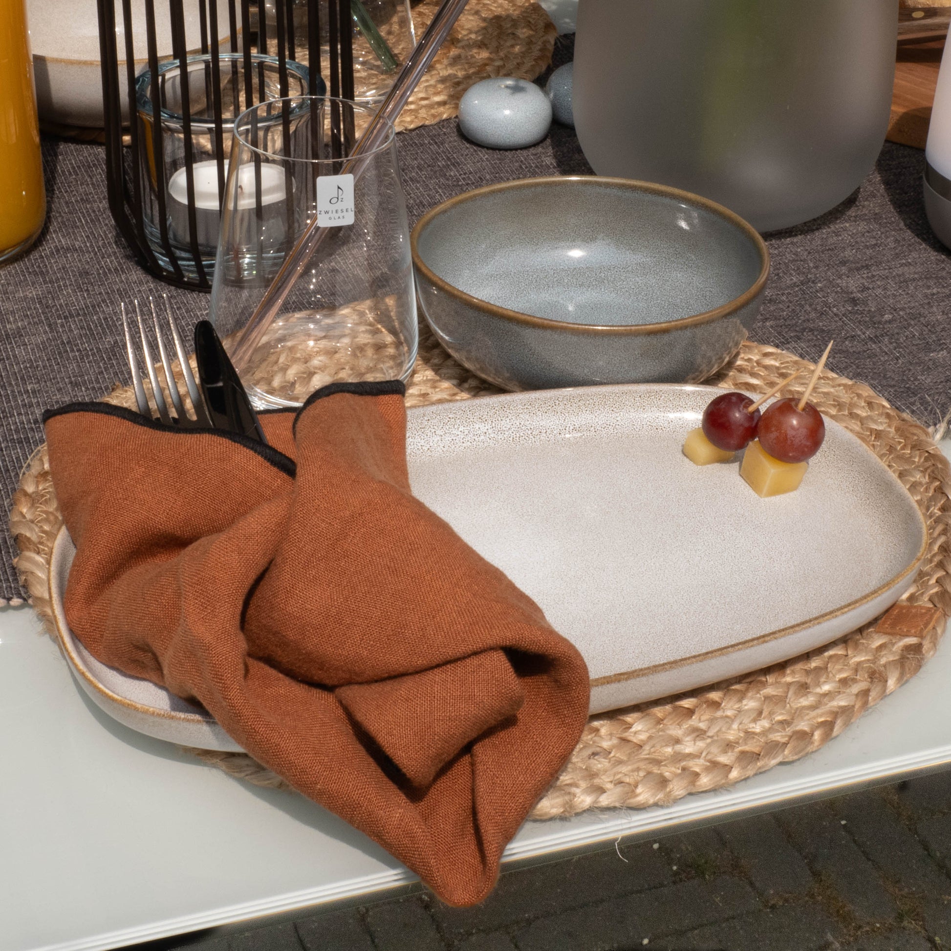 Leinenserviette - Table linen - Beige - Serviette - ASA