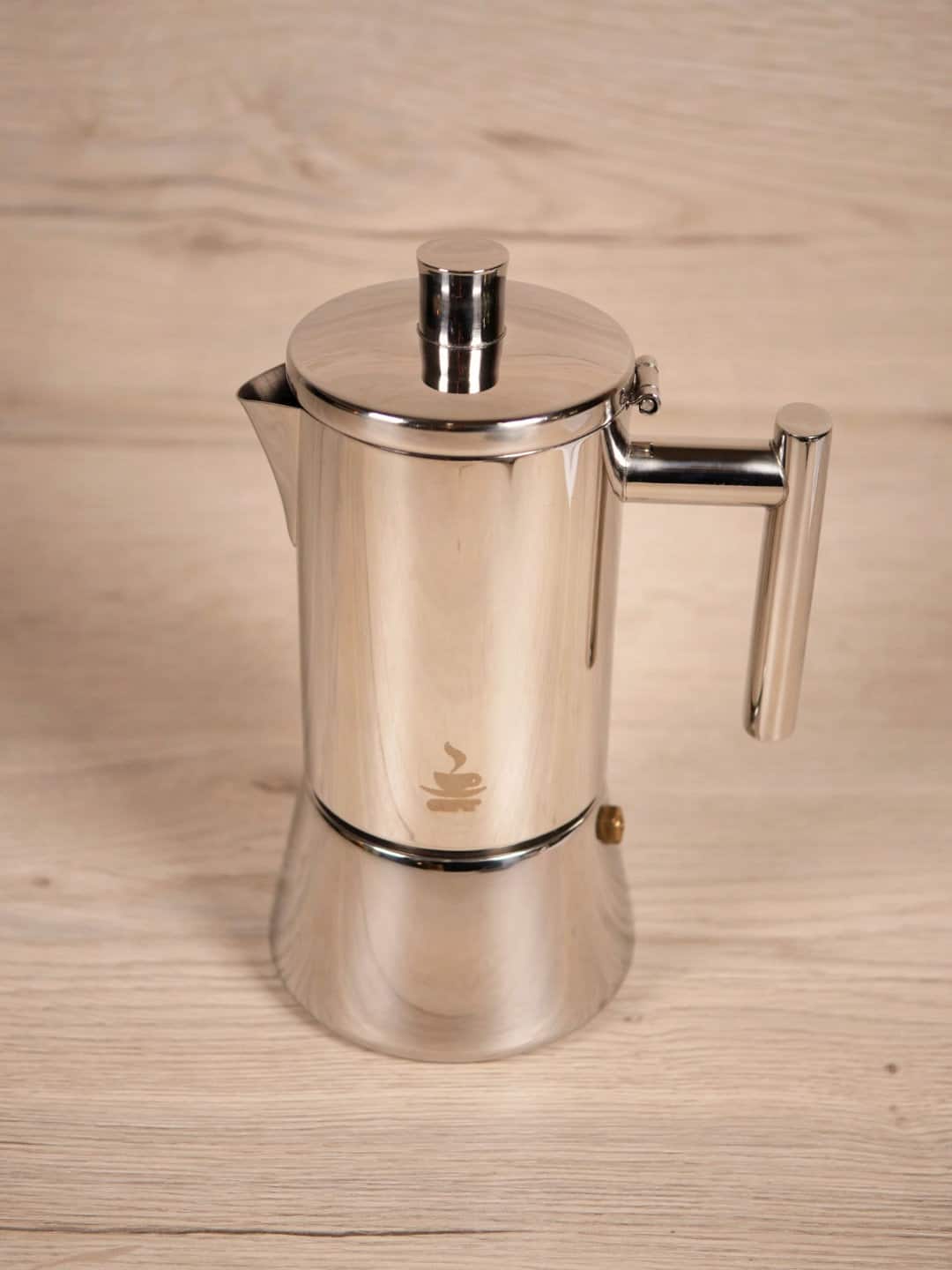 Espressokocher 6 Tassen - Nando - Silber - Kaffeezubereiter - Gefu