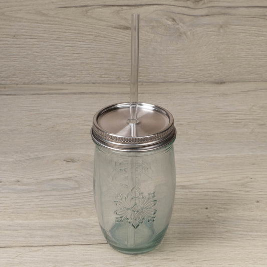 Trinkglas - Slurp - Transparent - Trinkglas - Hübsch A/S