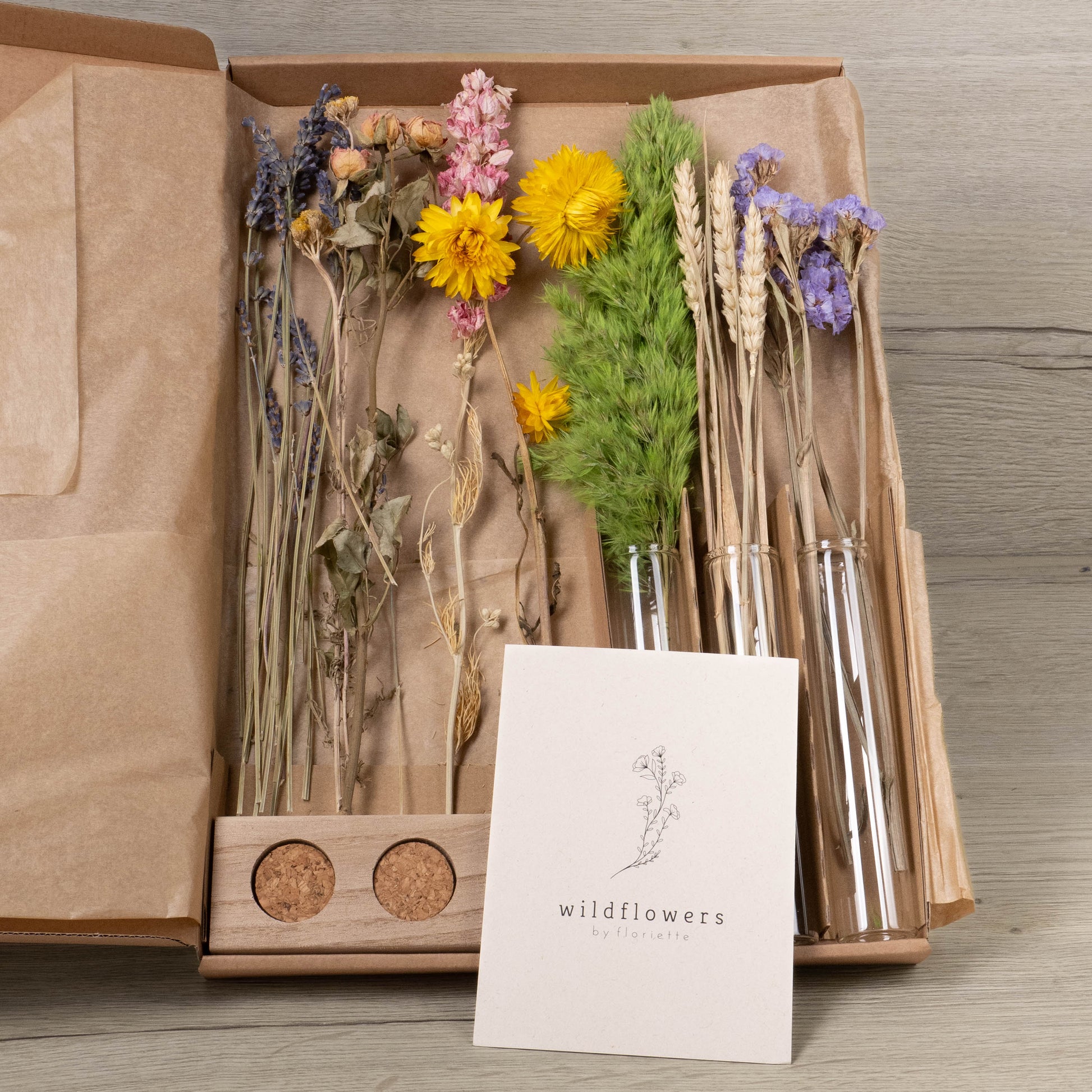 Geschenkbox - Trockenblumen - Dekoblume - Osterkamp