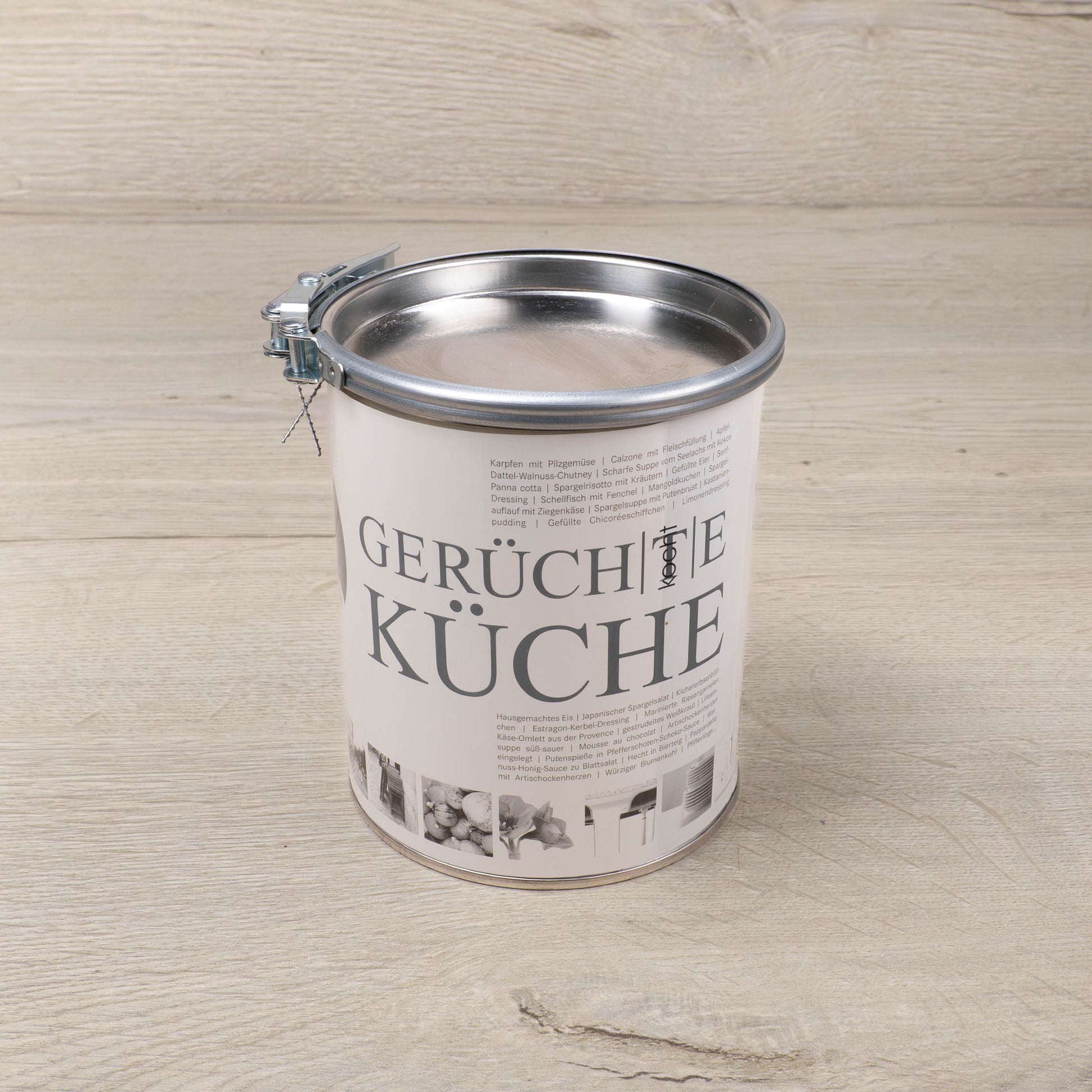 Dose mit 128 Rezeptkarten - Gerüch(T)eKüche - Kleine Geschenkidee - Raumgestalt