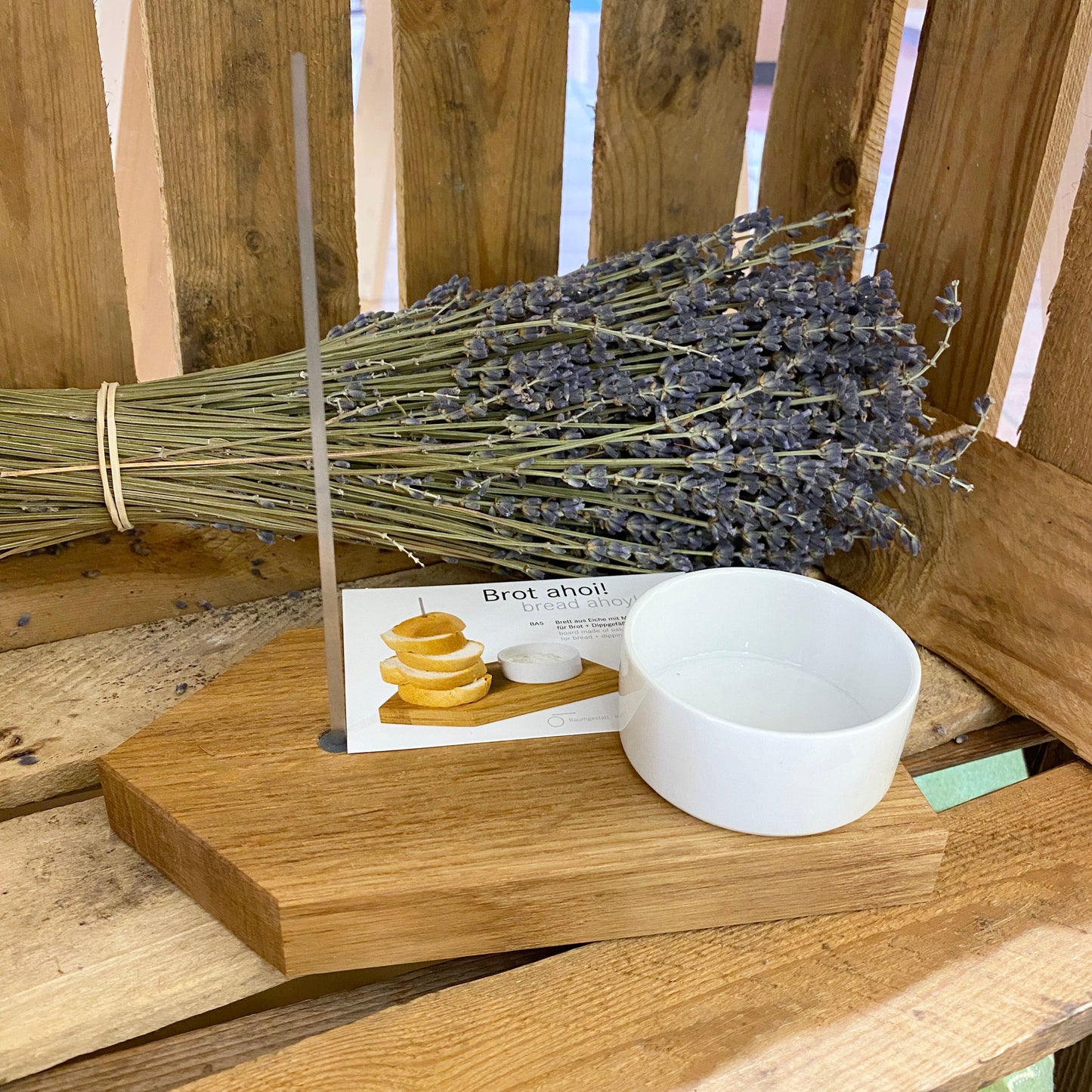 Servier Set - Brot Ahoi - Natur - Servierplatte - Raumgestalt