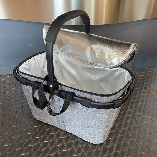 Kühltasche zum Carrybag - Dunkelblau, Herringbone - Kühltasche - Reisenthel