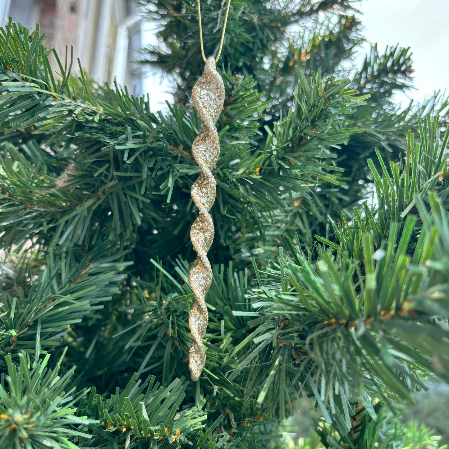 Anhänger 15 cm - Glasspirale