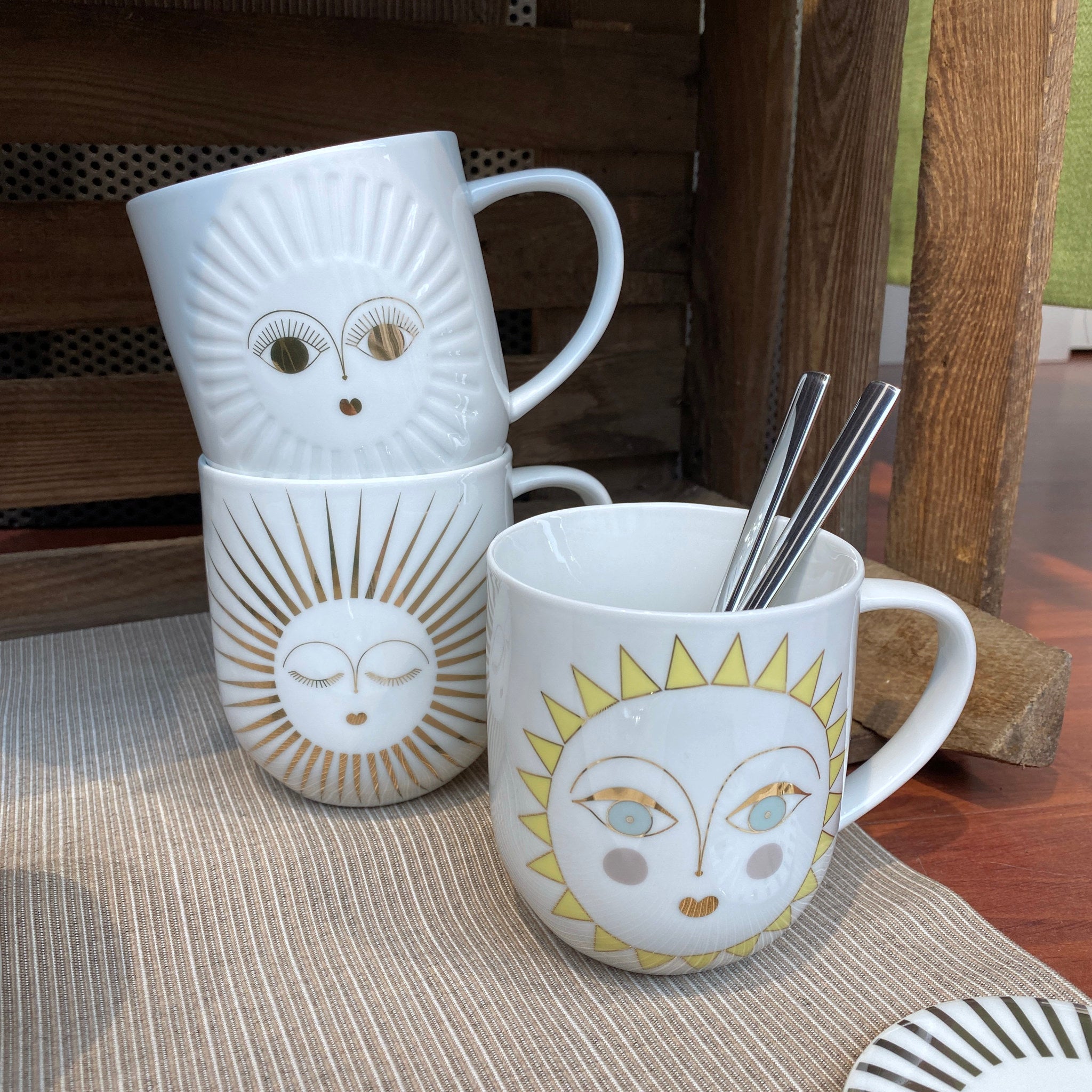 Tasse - Sonne - Sunny, Weiß - Becher - Trevoly