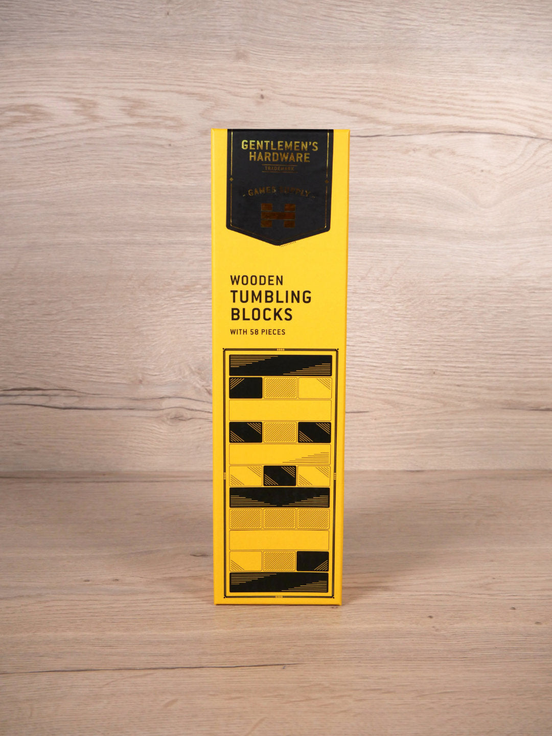 Konstruktionsspiel - Tumbling Blocks - Brettspiel - Gentlemen's Hardware