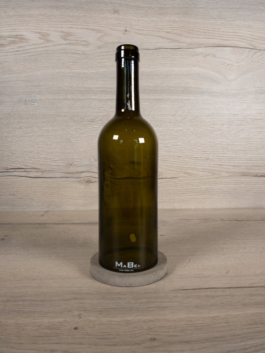 Flaschenwindlicht - Bordeaux 0,7 l - Transparent - Windlicht - MaBe