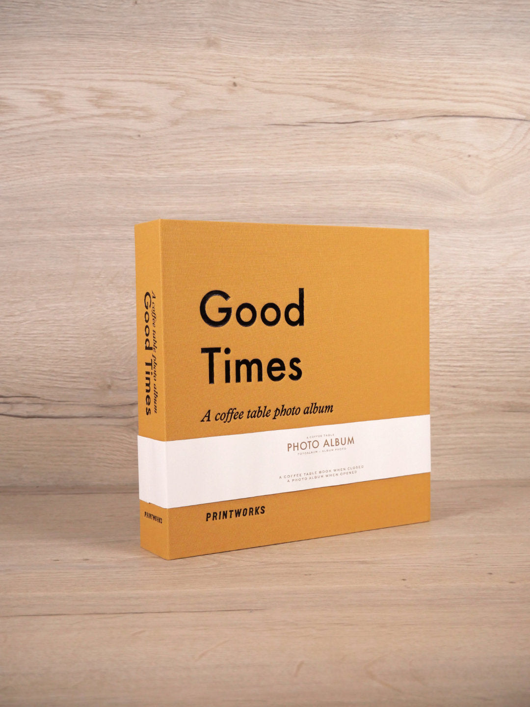 Kaffeetisch Fotoalbum - Good Times, Gelb - Fotoalbum - Printworks