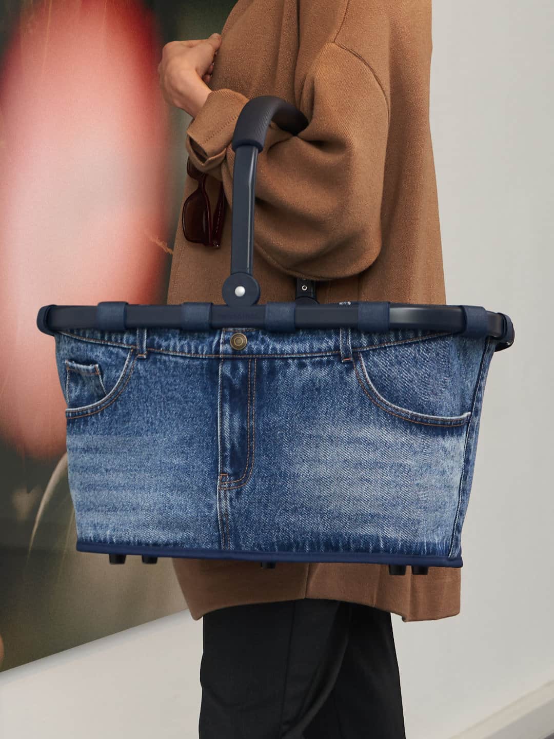 Carrybag Jeans - Blau - Einkaufskorb - Reisenthel