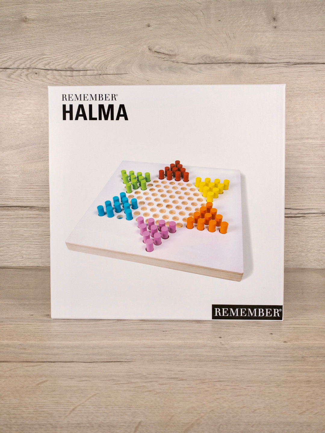 Halma - Bunt - Brettspiel - Remember