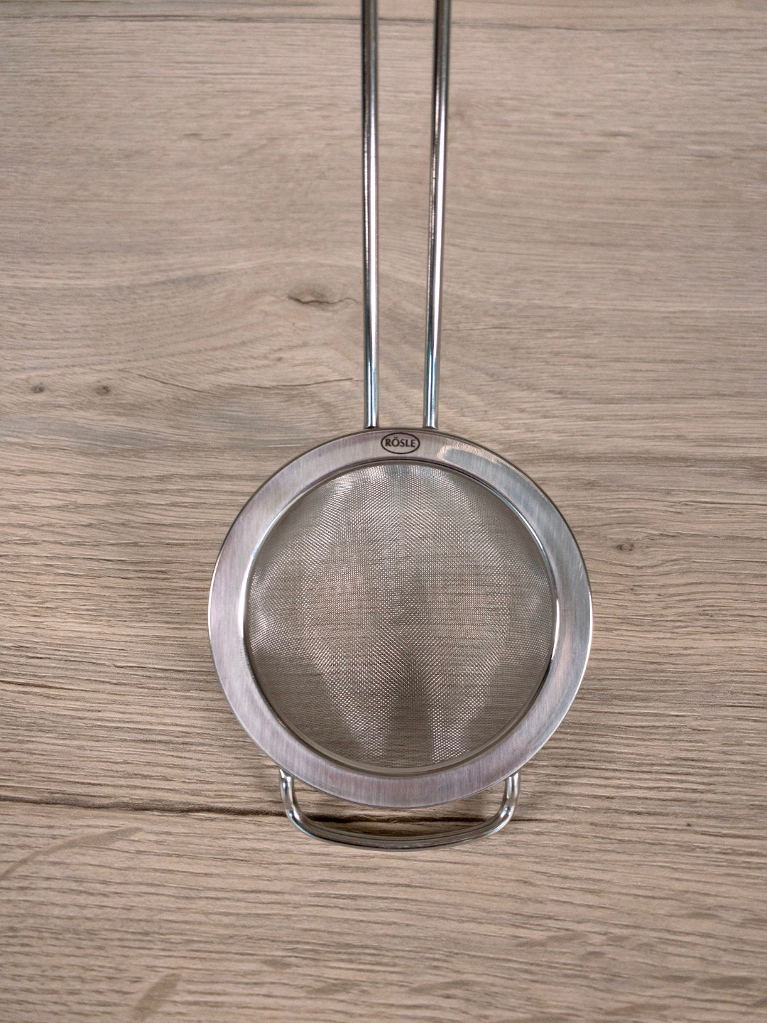 Teesieb feinmaschig - 8 cm - Silber - Küchenhelfer - Rösle